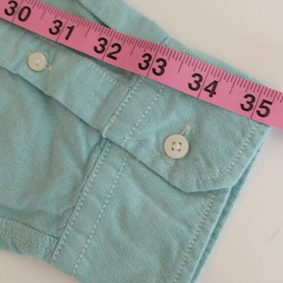 American Eagle Outfitters Button Down Shirt Men's XL Blue Long Sleeve Cotton - Picture 14 of 14